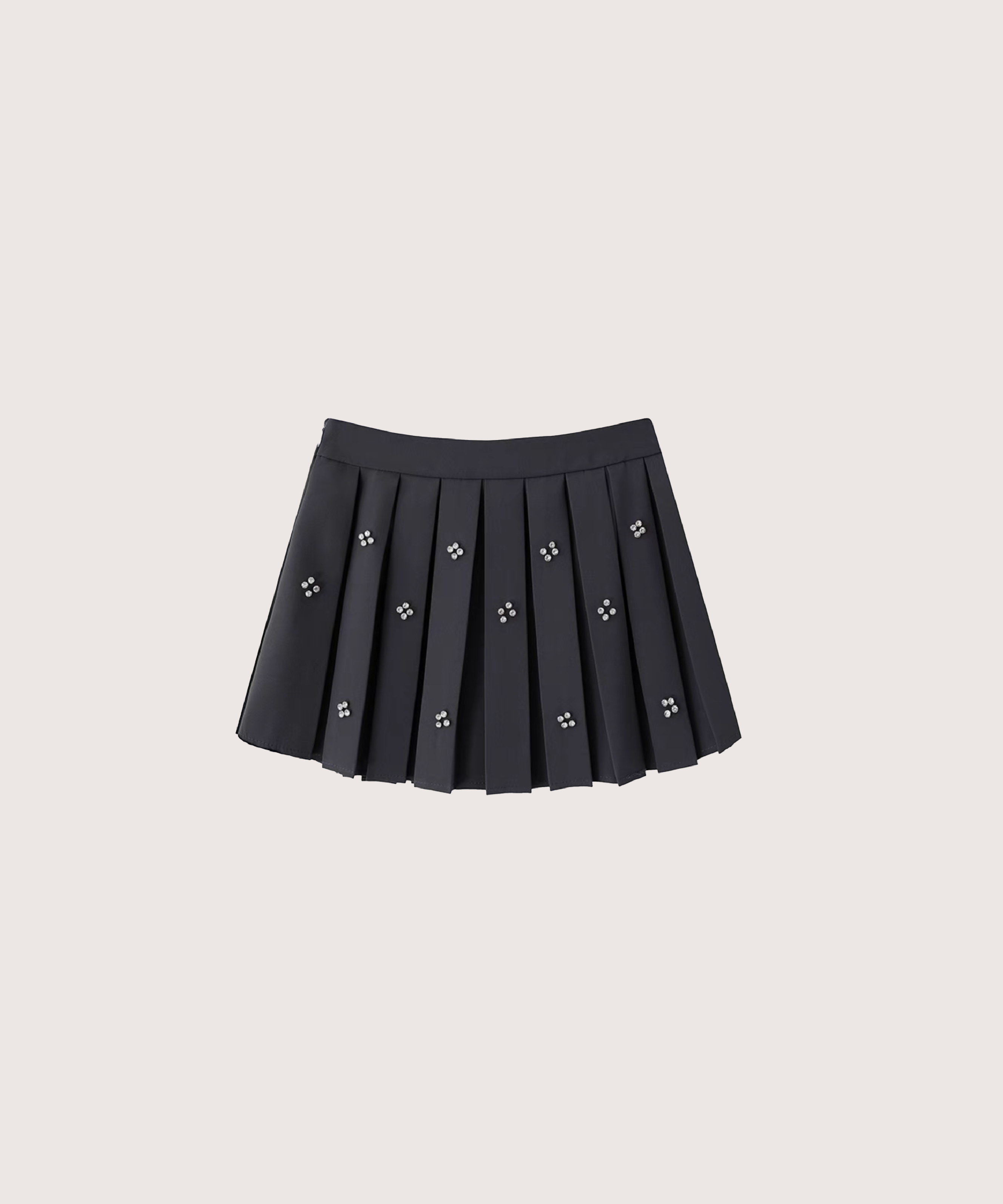 【正規品】Bibiy BELLA MINI SKIRT プリーツ　ミニスカート ビーズプリーツミニスカート | ファッション通販サイト NUGU