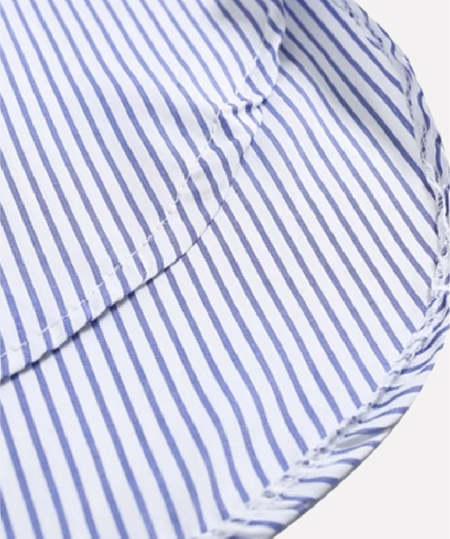 【極美品】Massimo d'Augusto ストライプシャツ XS 極美品】Massimo d'Augusto ストライプシャツ XS 極美品