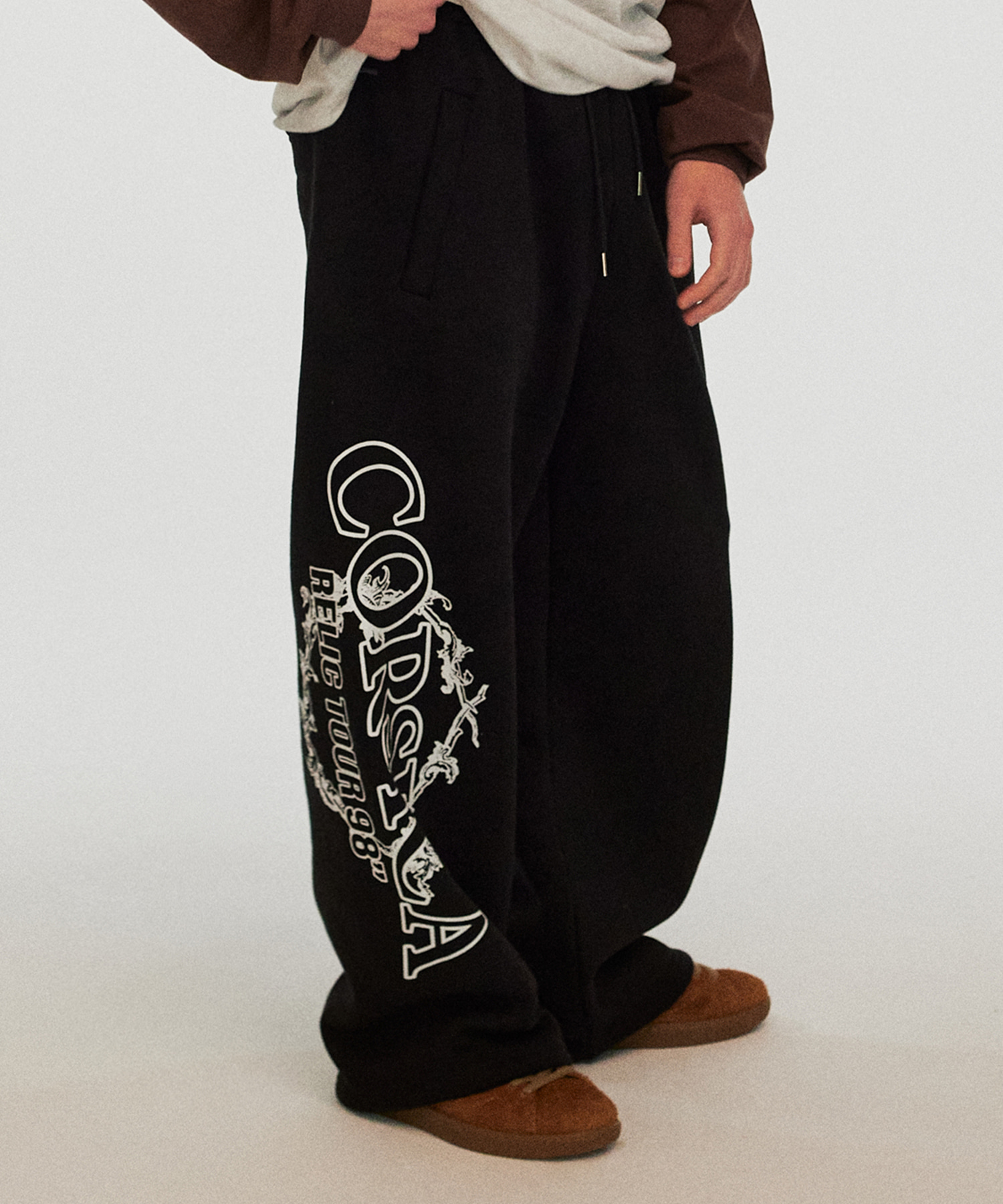 レリックツアーワイドトレーニングパンツ[ブラック]