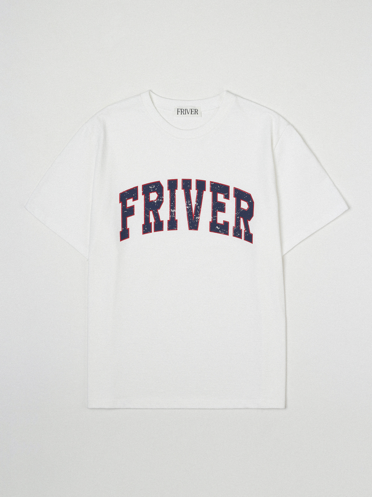 Overfit friver logo t-shirt [FRSP07TS13]_Ivory