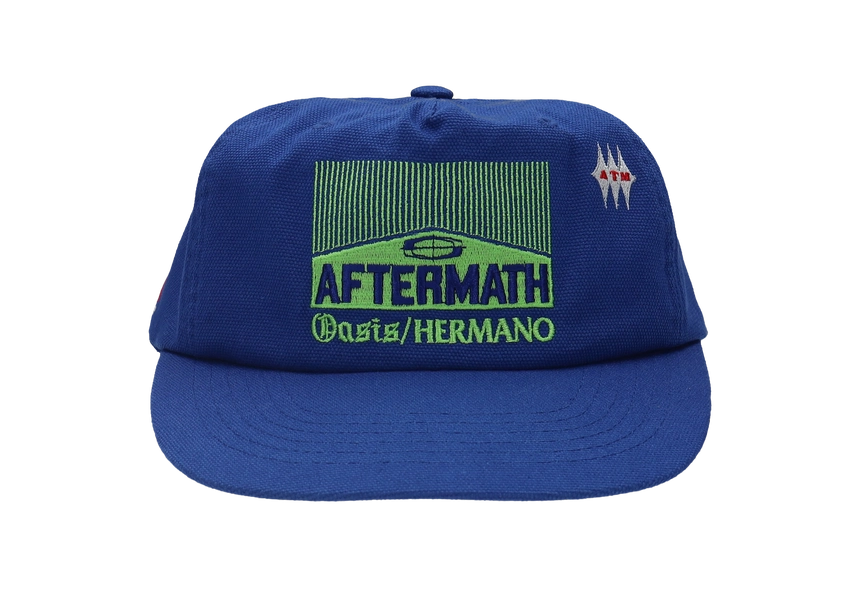 CIGAR BALL CAP 블루 전면.png