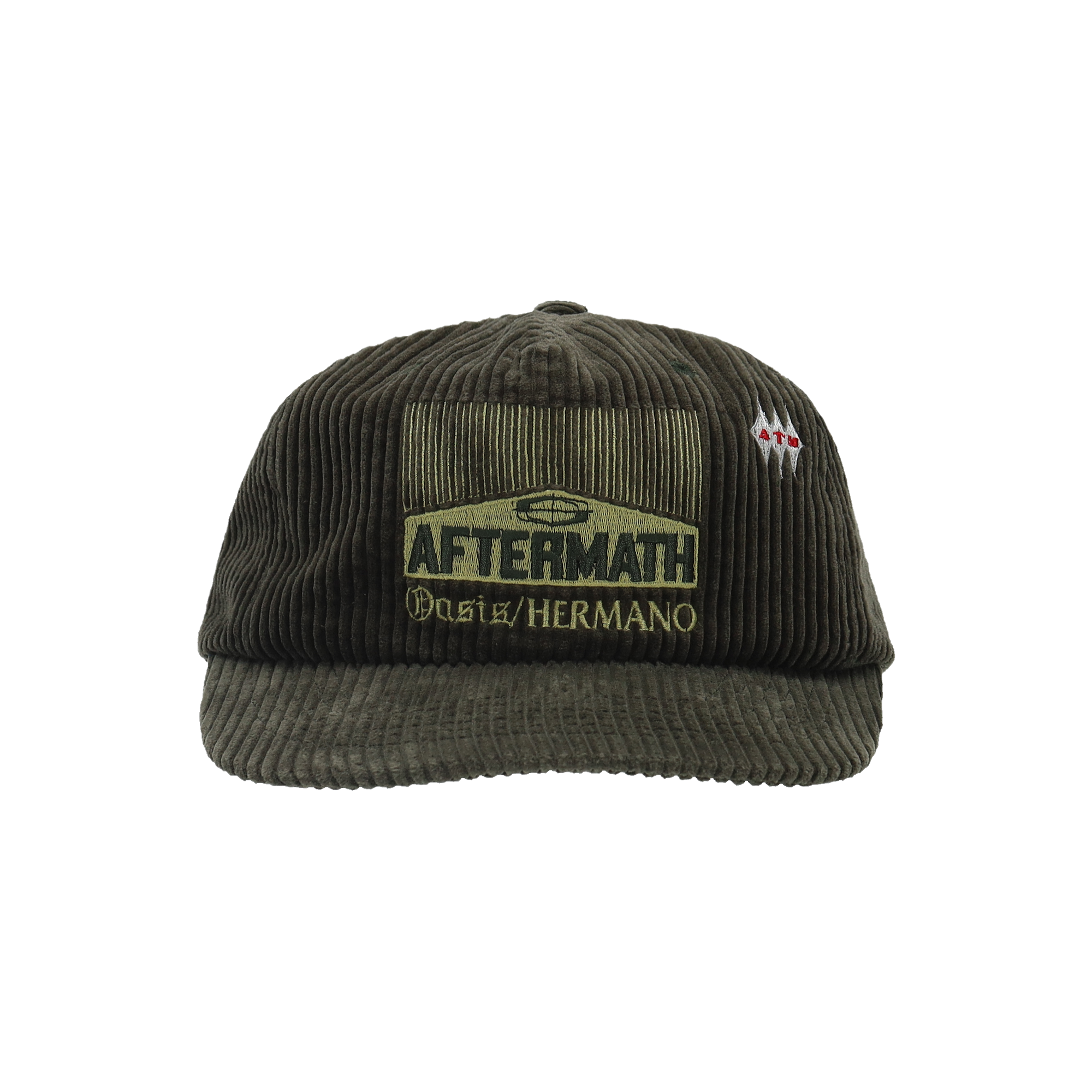 CIGAR CORDUROY BALL CAP OLIVE