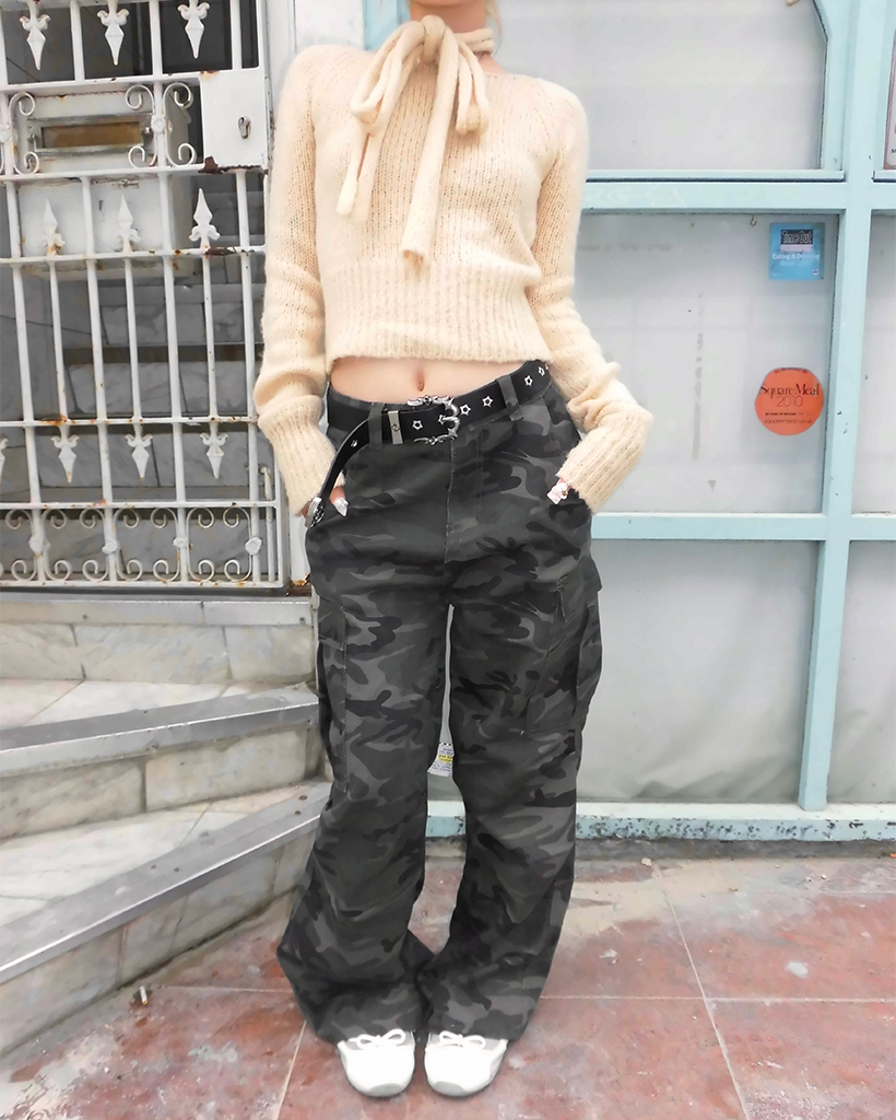 カモフラージュコットンカーゴパンツ | ファッション通販サイト NUGU