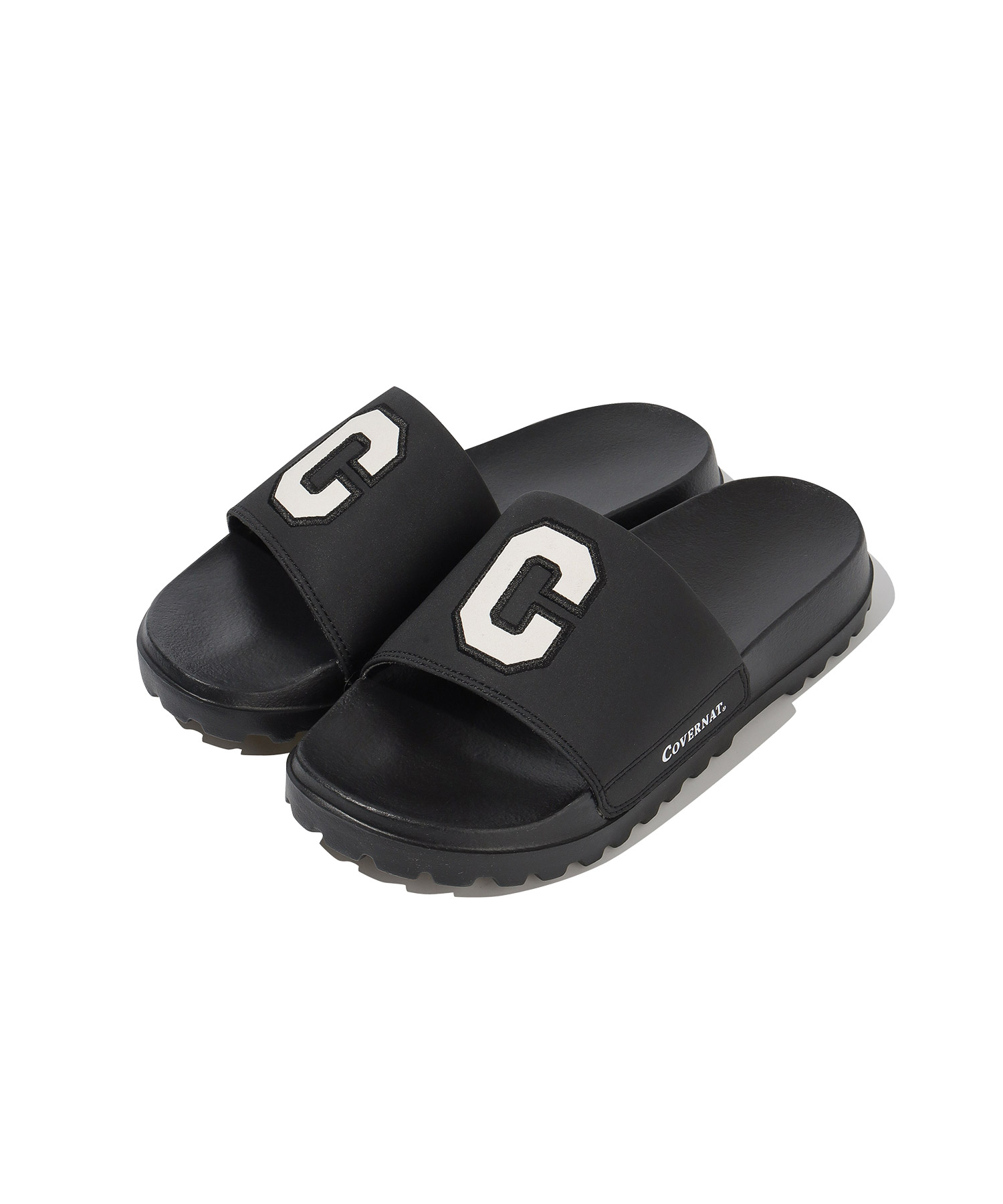 C-LOGO SLIDE - Black