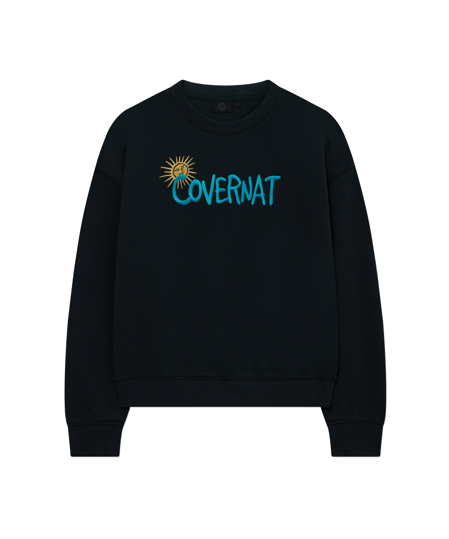 WOMEN SOLEIL GRAPHIC SWEATSHIRT - Navy