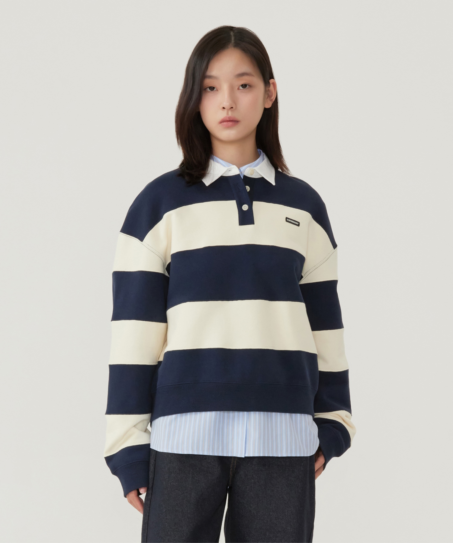 WOMEN RUGBY SWEATSHIRT - Butter