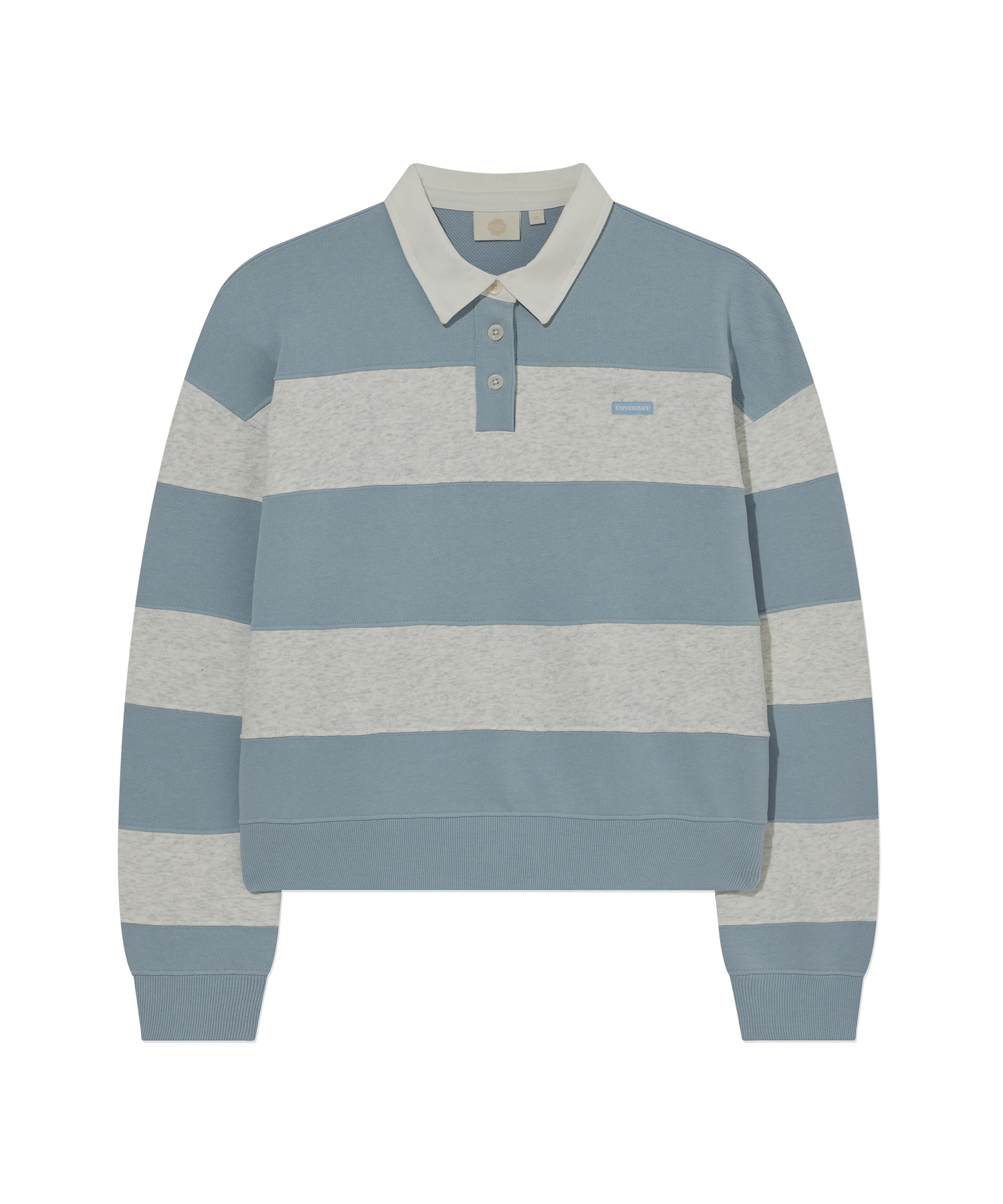 WOMEN RUGBY SWEATSHIRT - Heather Gray