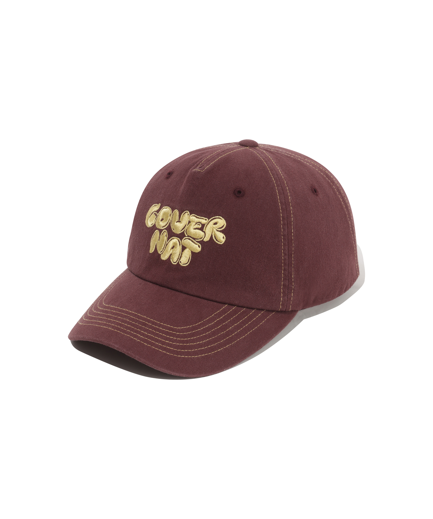 GRAPHIC LOGO TRUCKER BALL CAP - Wine
