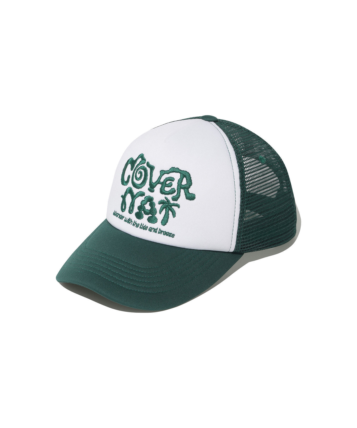 GRAPHIC MESH CAP - Green