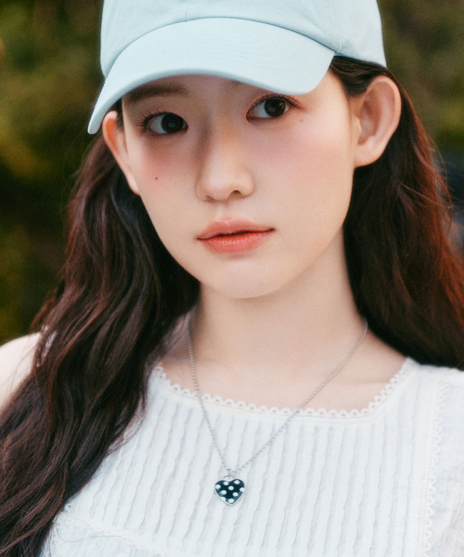 WOMEN HEART NECKLACE - Black