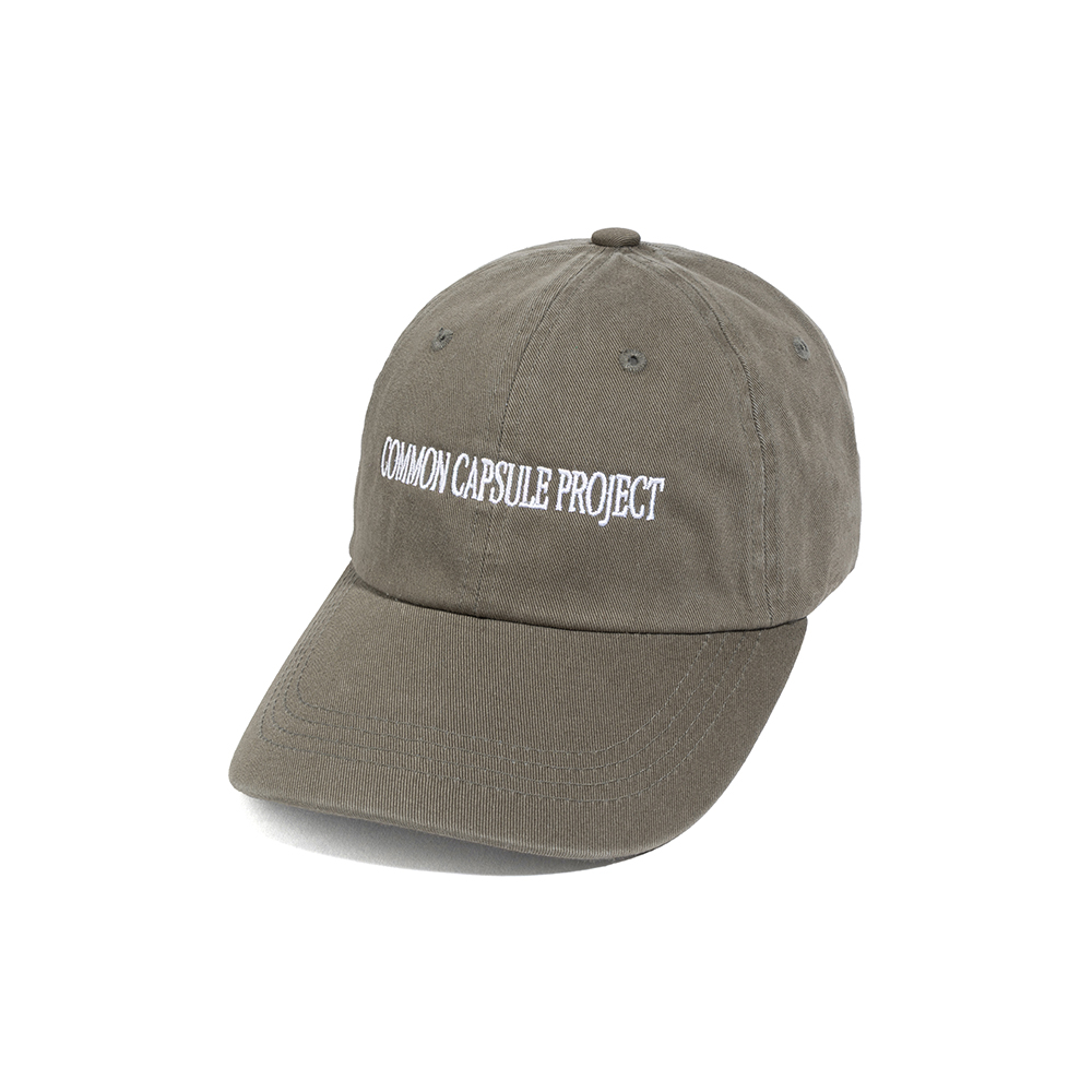 SIGNATURE WASHED COTTON BALL CAP (OLIVE)