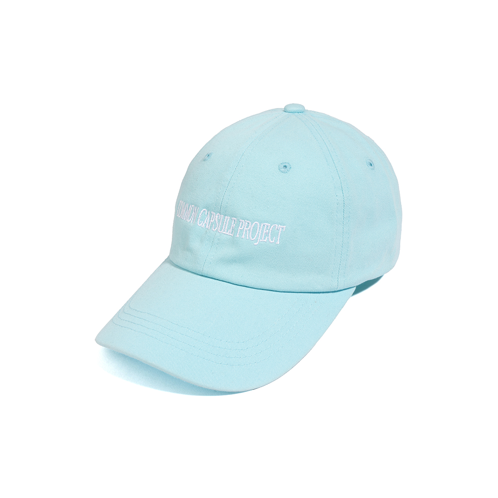 SIGNATURE WASHED COTTON BALL CAP (SKY BLUE)