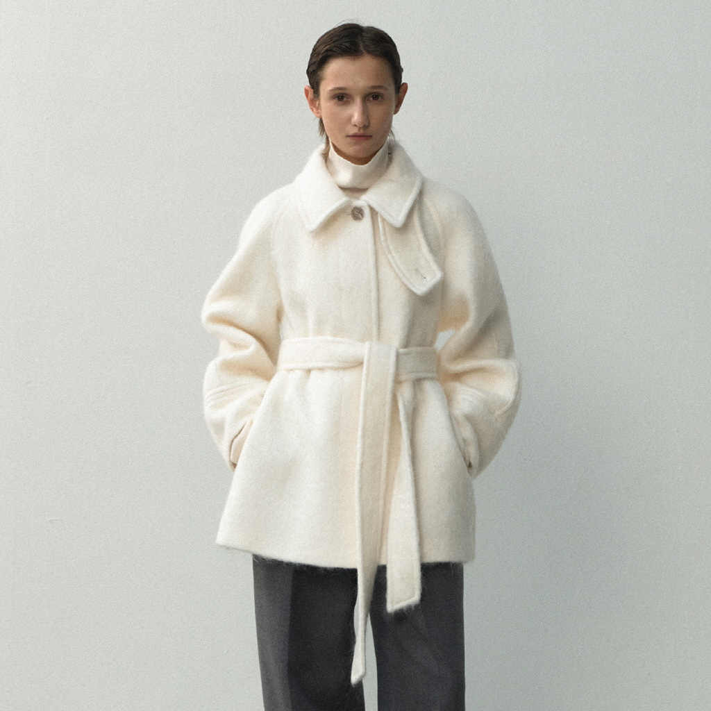 BAL　COTTON NYLON FISTTAIL COAT FISH TAIL COAT - Silk / Nylon - | SEVEN BY SEVEN