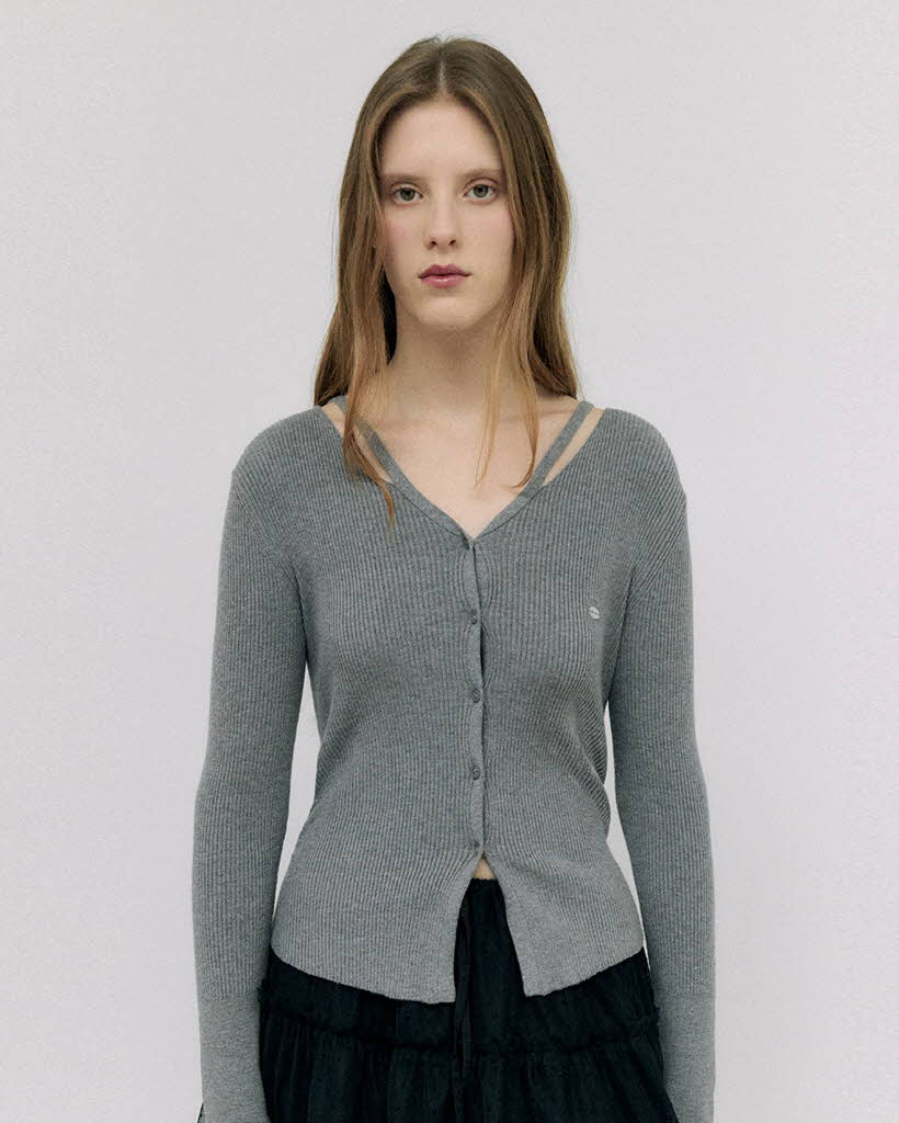 original] リリオンラウンドロングカーディガン | ファッション