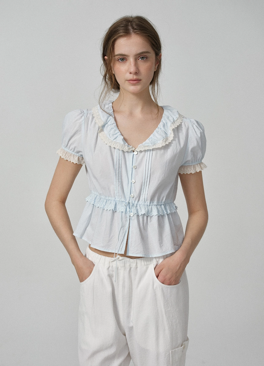 Camille Ruffle Collar Blouse_Light Blue_10.jpg