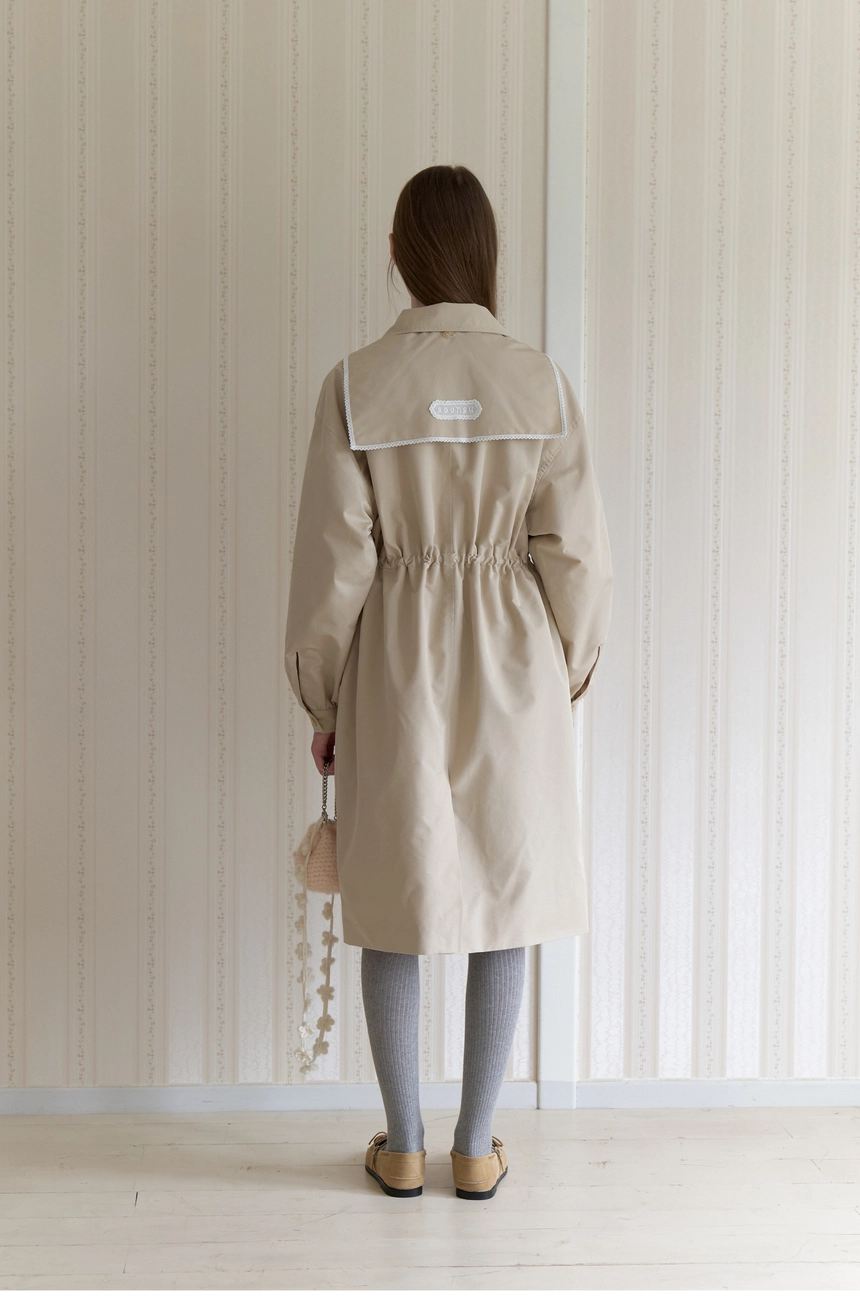 Cape Trench Coat (Beige)7.jpg