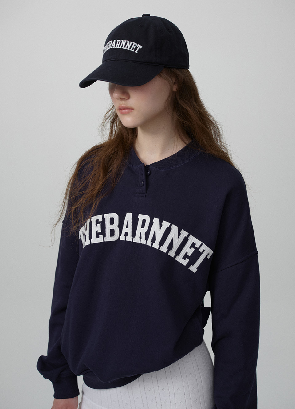 【先行販売】Capital Logo Ball Cap_Navy