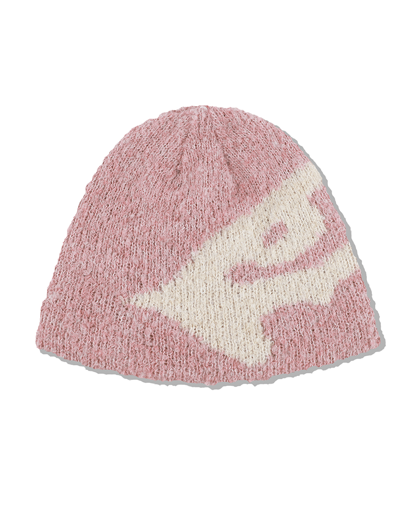 Chasm Eye Brushed Beanie - Pink