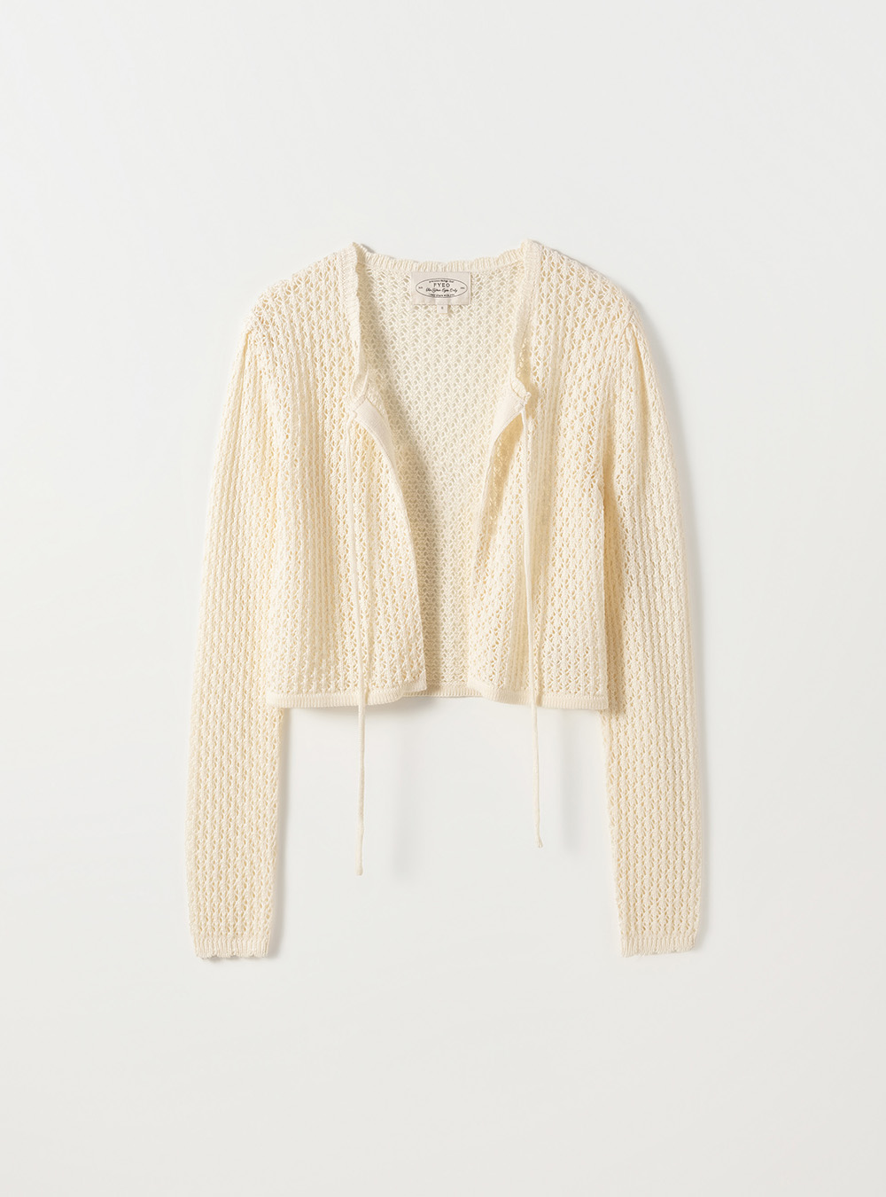 JILTU scallop knit cardigan（グレー） Ciel Scallop Knit Cardigan (Blue Gray) | ファッション通販