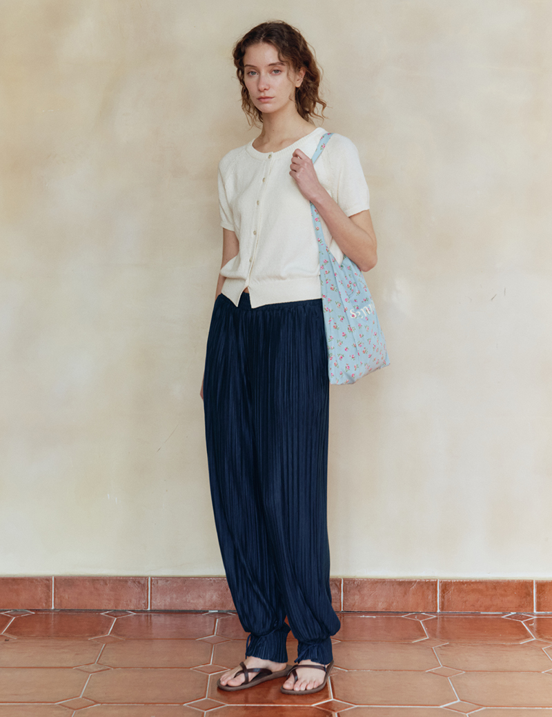 Lillian Shirring Pants (Pink) | ファッション通販サイト NUGU