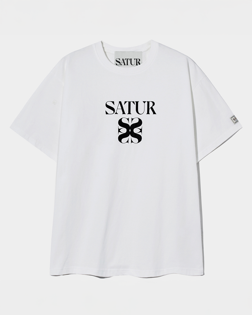 ☆送料・関税込☆SATUR★Classic Logo T-shirts★Tシャツ★ ☆関税込☆SATUR☆Satur Logo Voyage T-Shirt☆Tシャツ☆ (SATUR