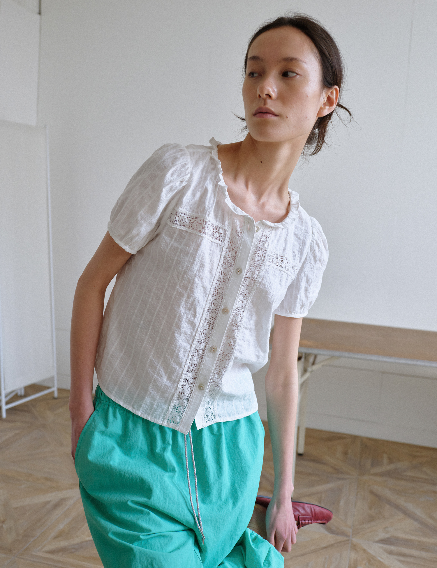 Conte Blouse (White)