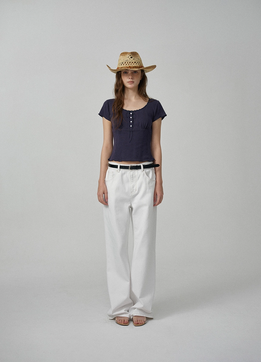 Cotton Eyelet Button Top_Navy_06.jpg