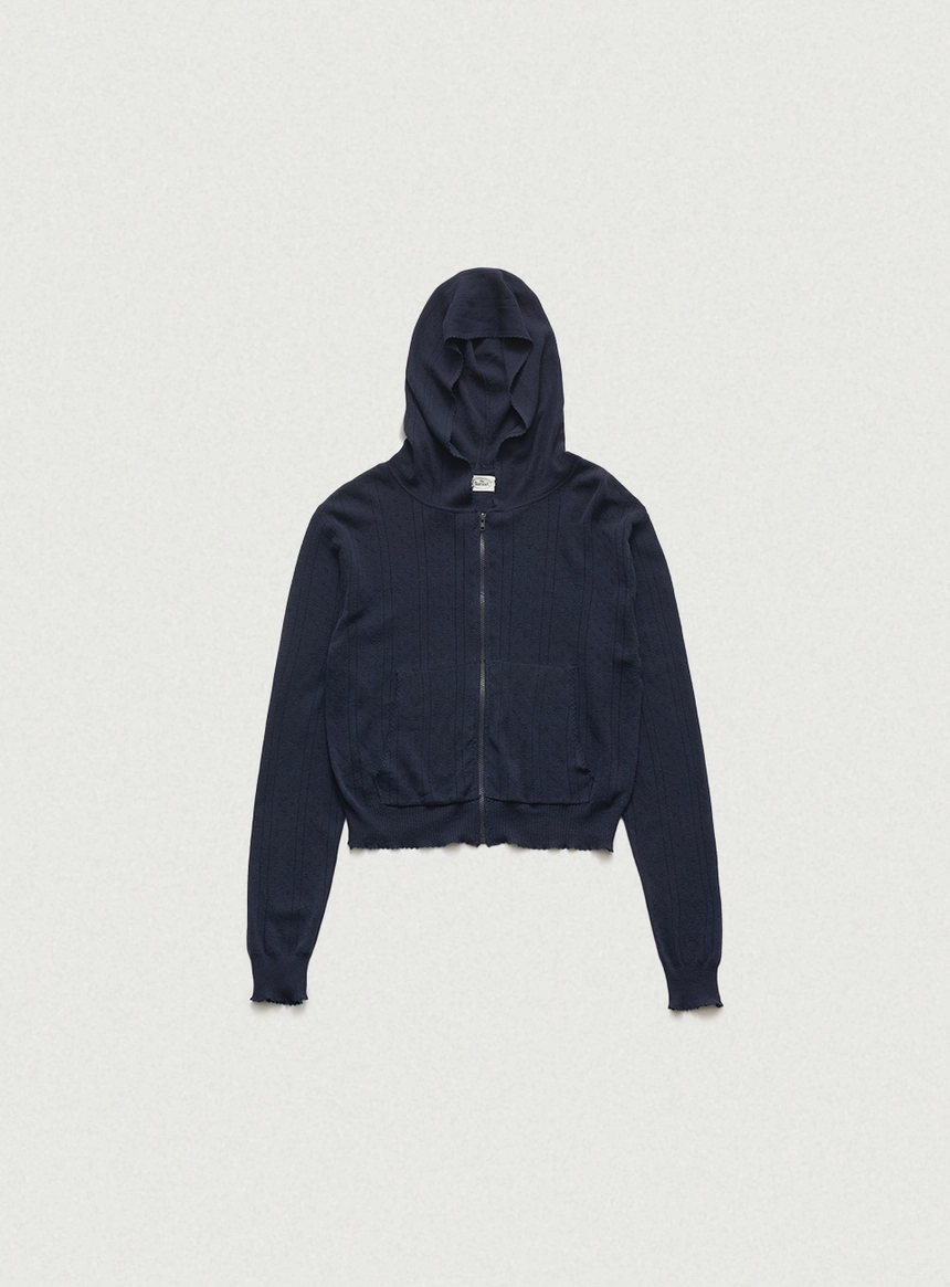 Cotton Eyelet Hooded Knit_Navy_01.jpg
