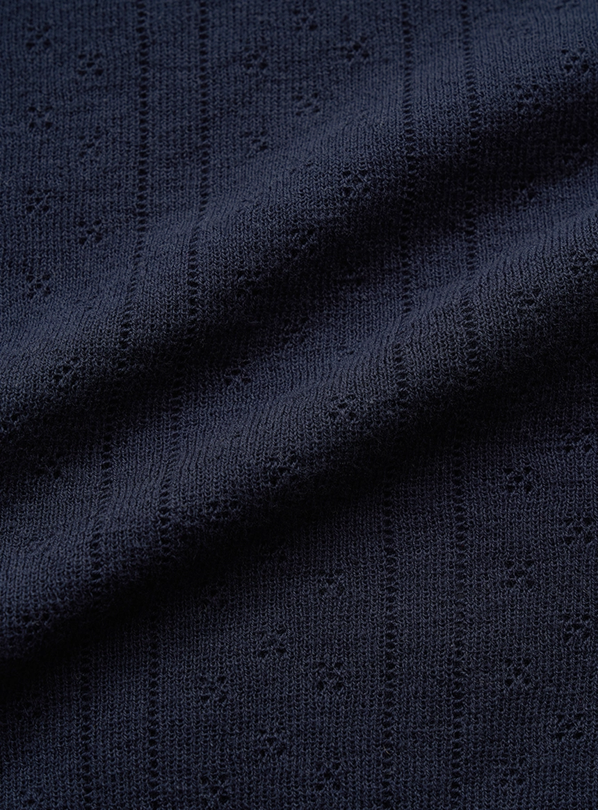 Cotton Eyelet Hooded Knit_Navy_05.jpg