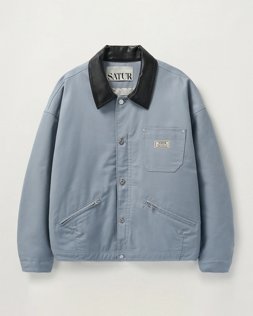 Cotton Work Jacket - Black | ファッション通販サイト NUGU