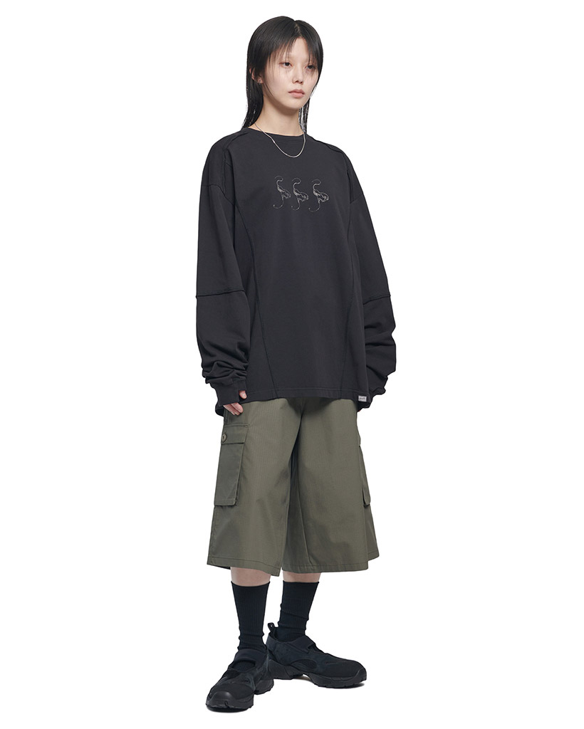 【KOOLOSET】D-Ring Cargo Bermuda Sweatpants Drawstring cargo shorts | North Sails