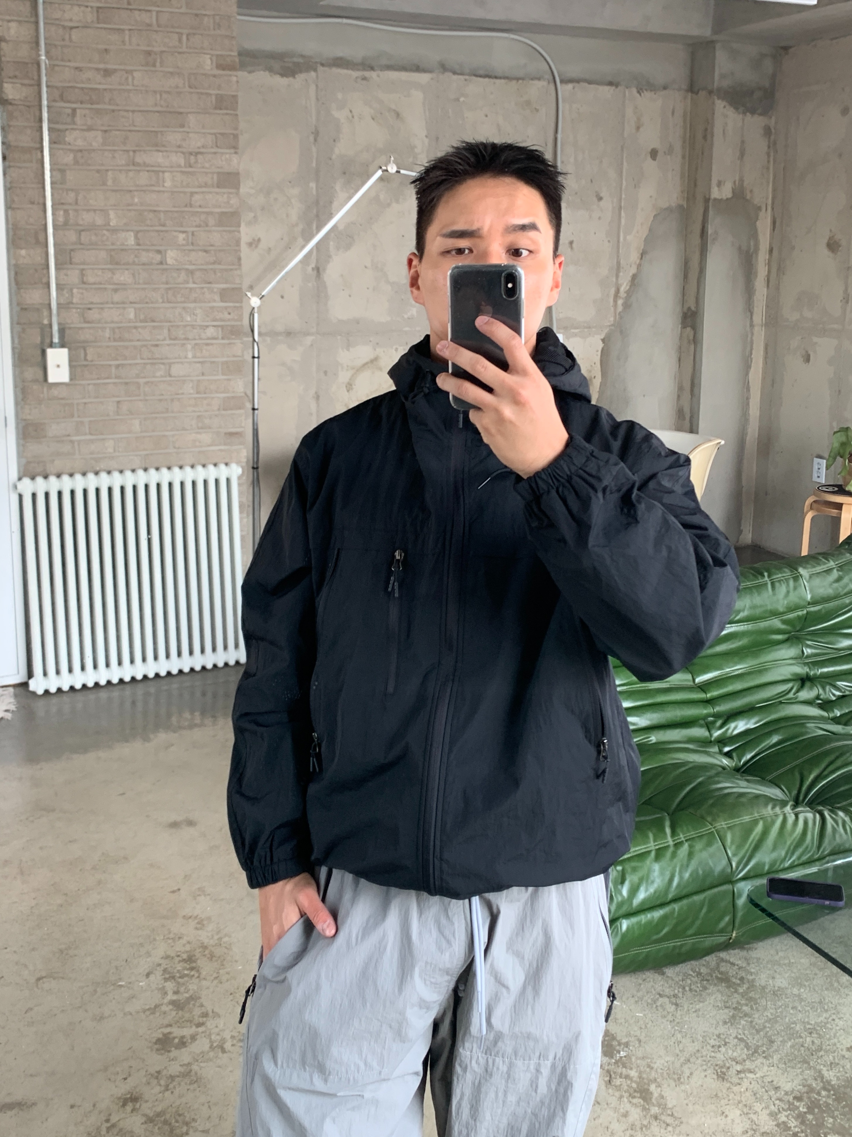 ナイロンランニングマルチジップアップパーカー | ファッション通販