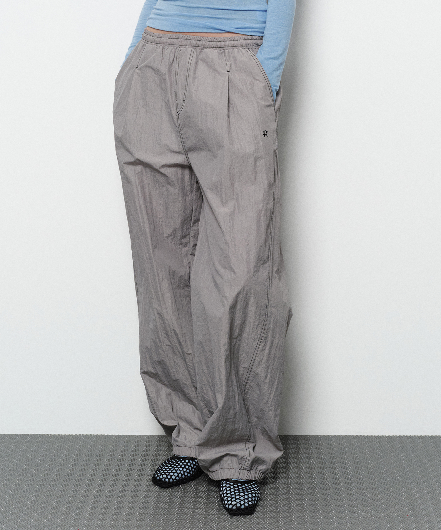 RUSTLE TRACK PANTS (grey) | ファッション通販サイト NUGU
