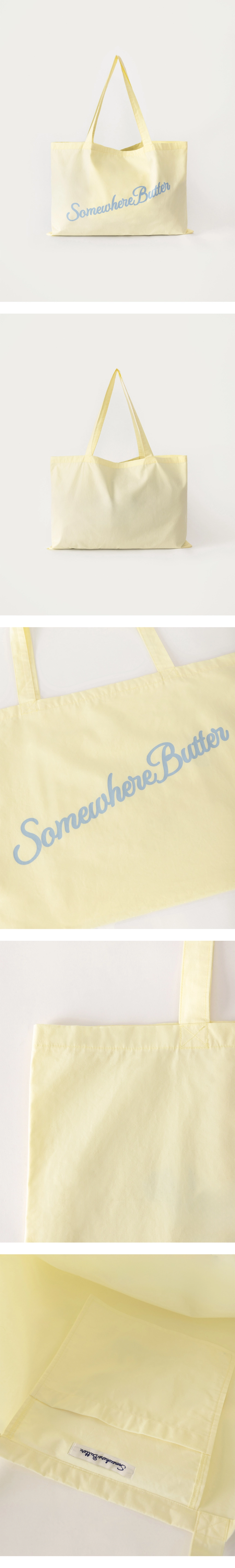 [D]Bold Logo Cotton Bag - Lemon(01).jpg