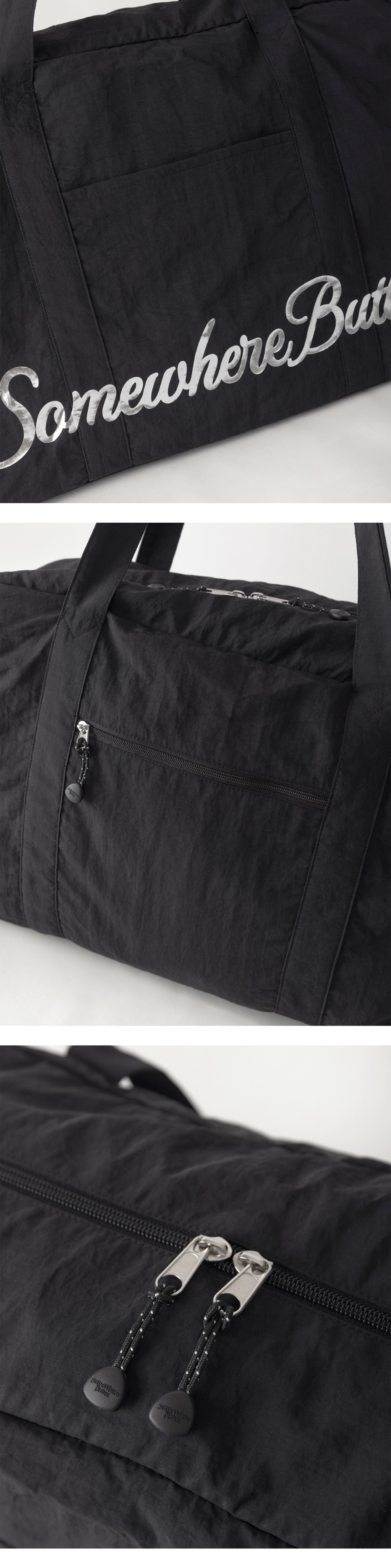 [D]Bold Logo Duffle Bag - Black(02).jpg