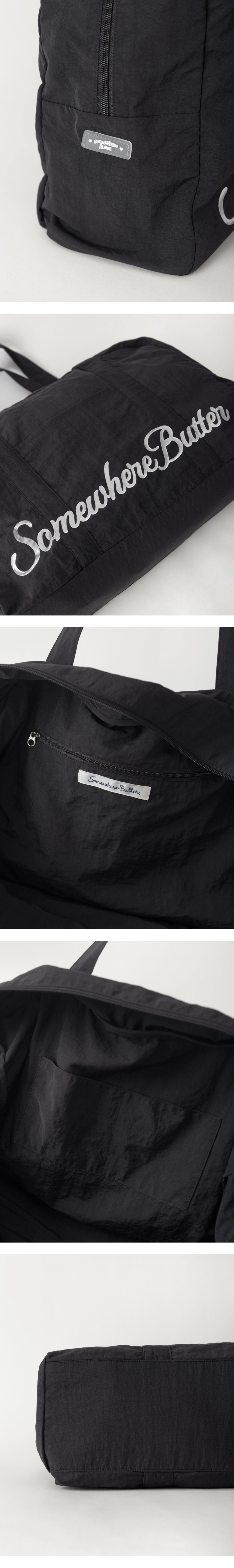 [D]Bold Logo Duffle Bag - Black(03).jpg