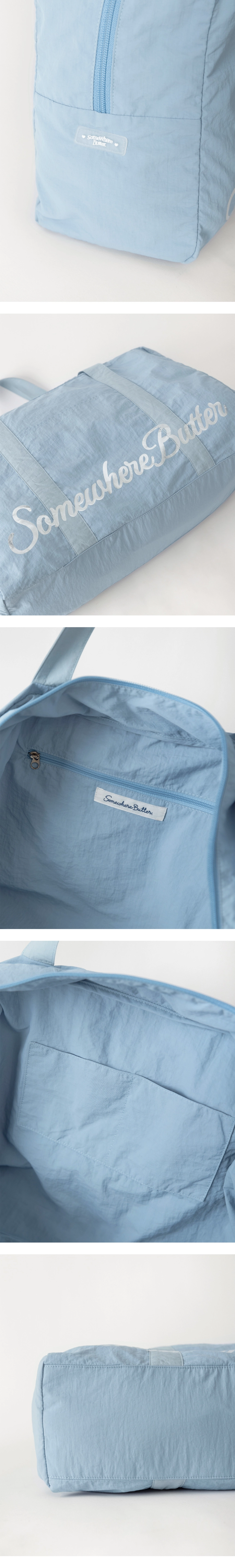[D]Bold Logo Duffle Bag - Blue(03).jpg