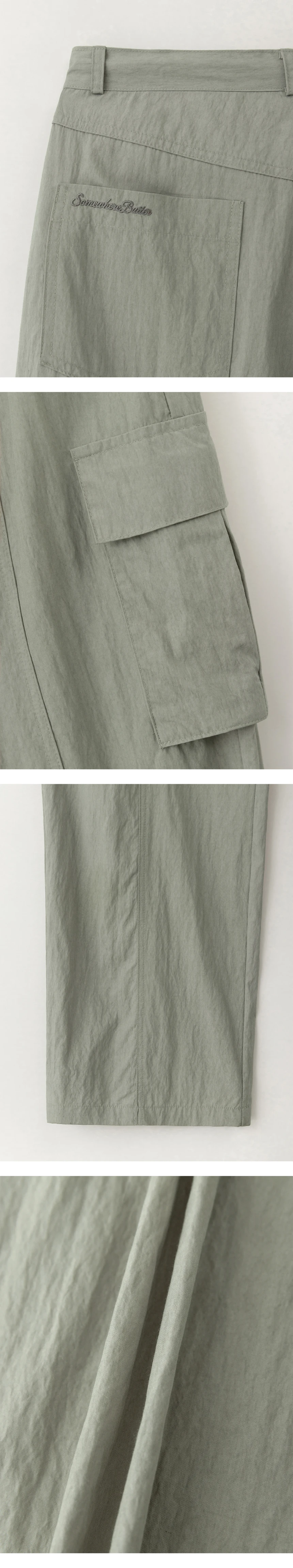 [D]Fade Line Cargo Pants - Light Khaki(02).jpg