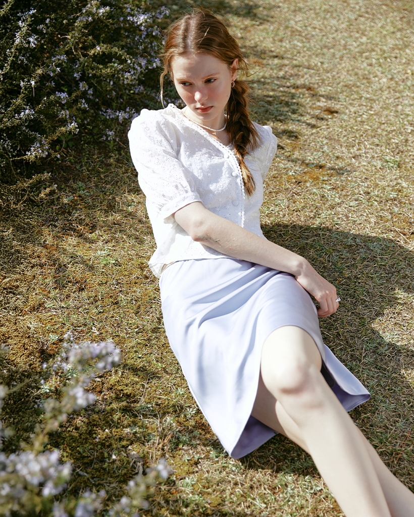 ■FANCY CLUB■ Ribbon low rise mini one piece WHITE F25QD821 Ribbon Low-Rise Mini Dress (White) F25QD821 - FANCY CLUB
