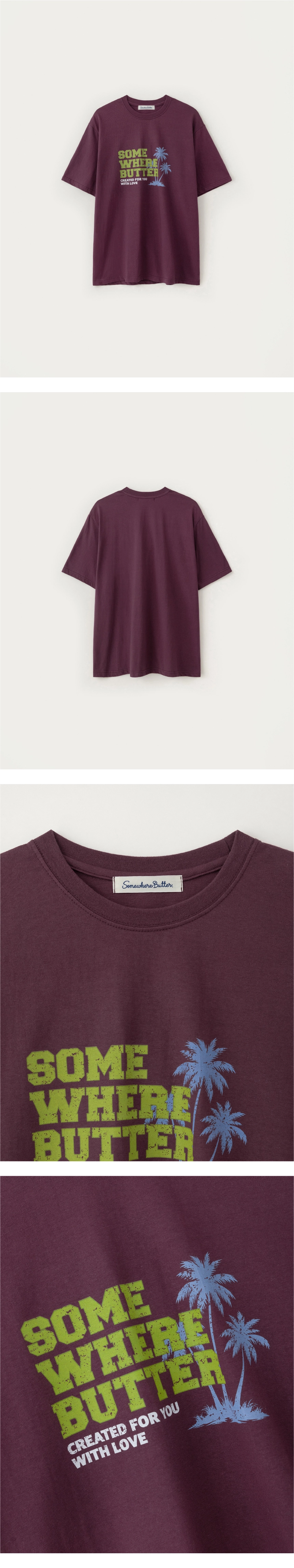[D]Palm Tree Logo Over-Fit Top - Grape(01).jpg
