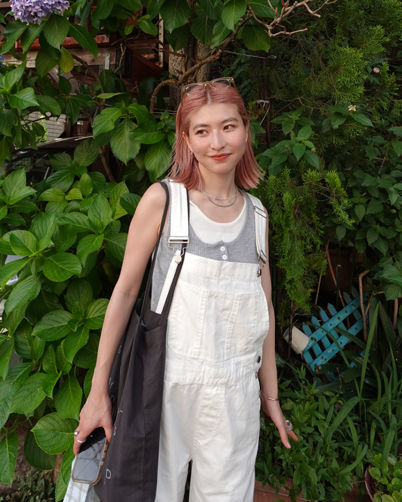 カンガルーポケットコットンワイドオーバーオール | ファッション通販