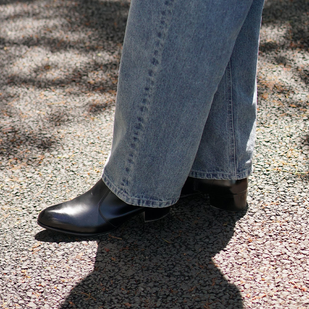 ジッパーアンクルブーツ | ファッション通販サイト NUGU ジッパーアンクルブーツ | ファッション通販サイト NUGU