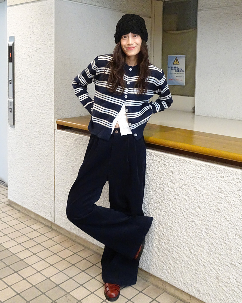 ツータックシャツコーデュロイワイドパンツ | ファッション通販サイト NUGU