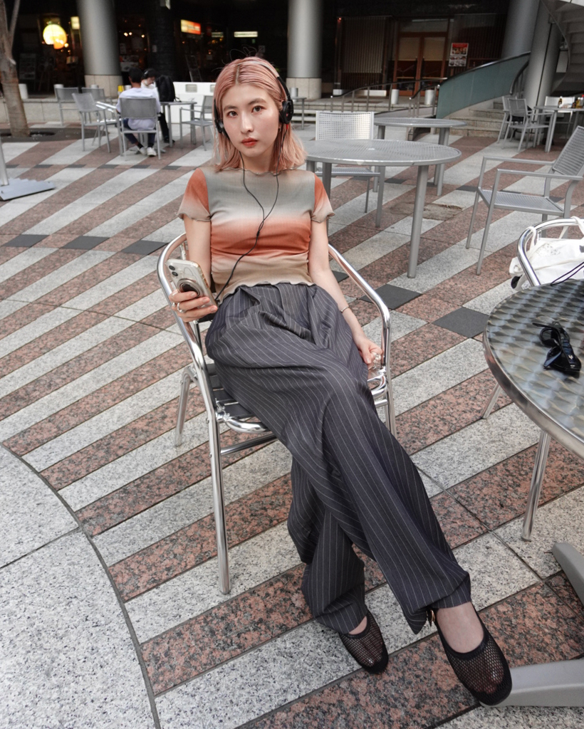 shalom シャローム GUMMY BLOOM TOP-BLUE GRAY shalom シャローム GUMMY BLOOM TOP-BLUE GRAY