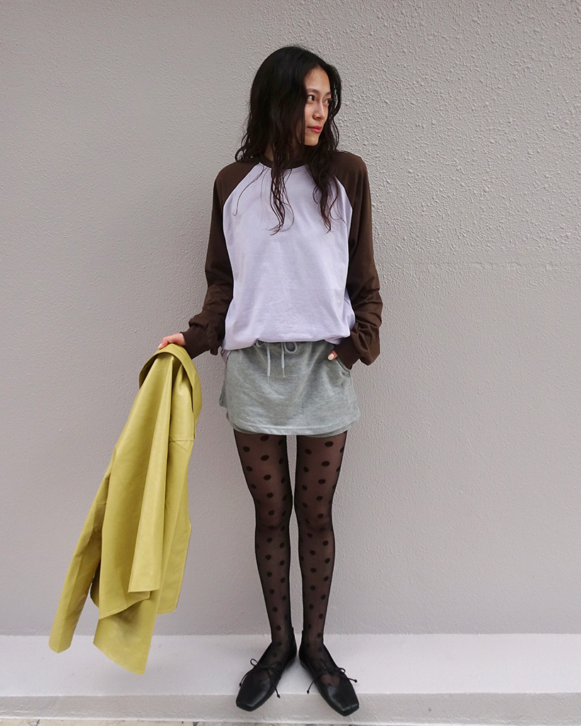 ジップアップカラーショートレザージャケット | ファッション