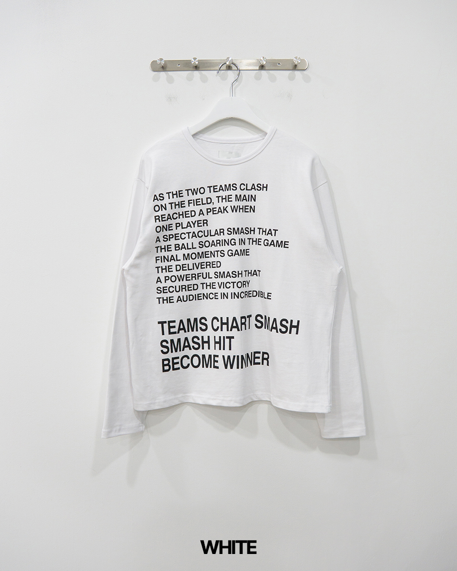 プリント長袖Tシャツ | ファッション通販サイト NUGU