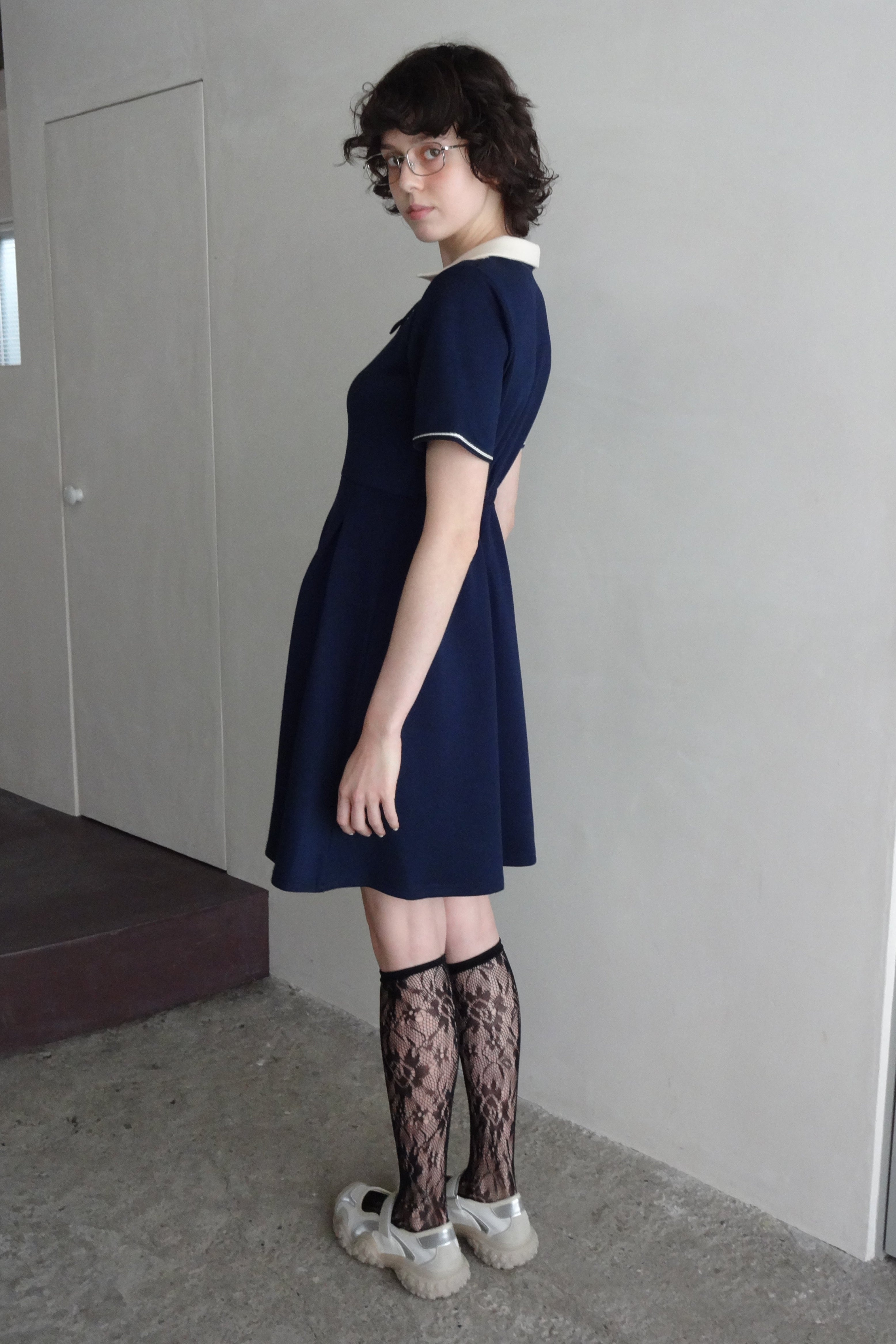 ラテエステラ　ケイ　ワンピース lace up polo onepiece | ファッション通販サイト NUGU