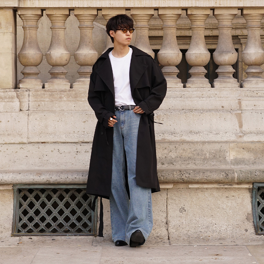 ⭐︎新品未使用⭐︎Washed flare denim pants ブラック 002 Flare Denim – INSCRIRE