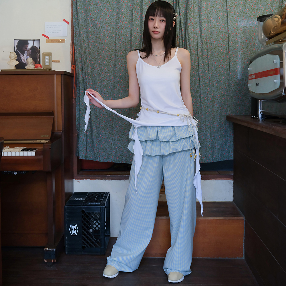 アシンメトリーノースリーブ3color | ファッション通販サイト NUGU