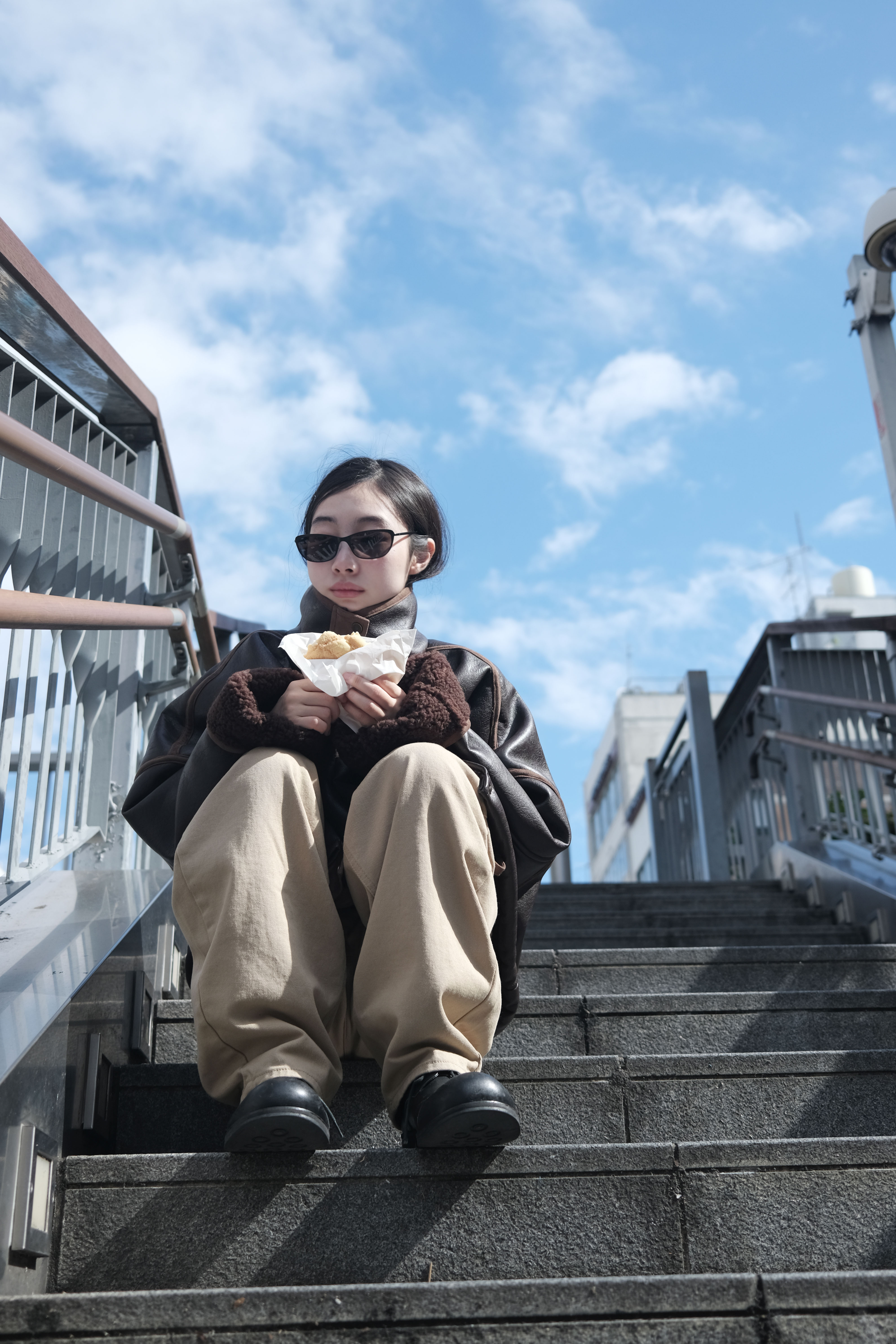 9.hope] オーバーサイズムートンジャケット | ファッション通販サイト NUGU